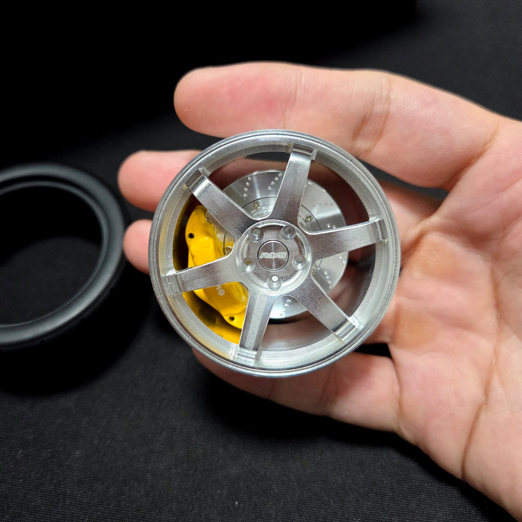 Forged Wheel Hub Car Air Vent Aromatherapy Ornament - Premium Car Culture & Tuning Inspired Freshener
