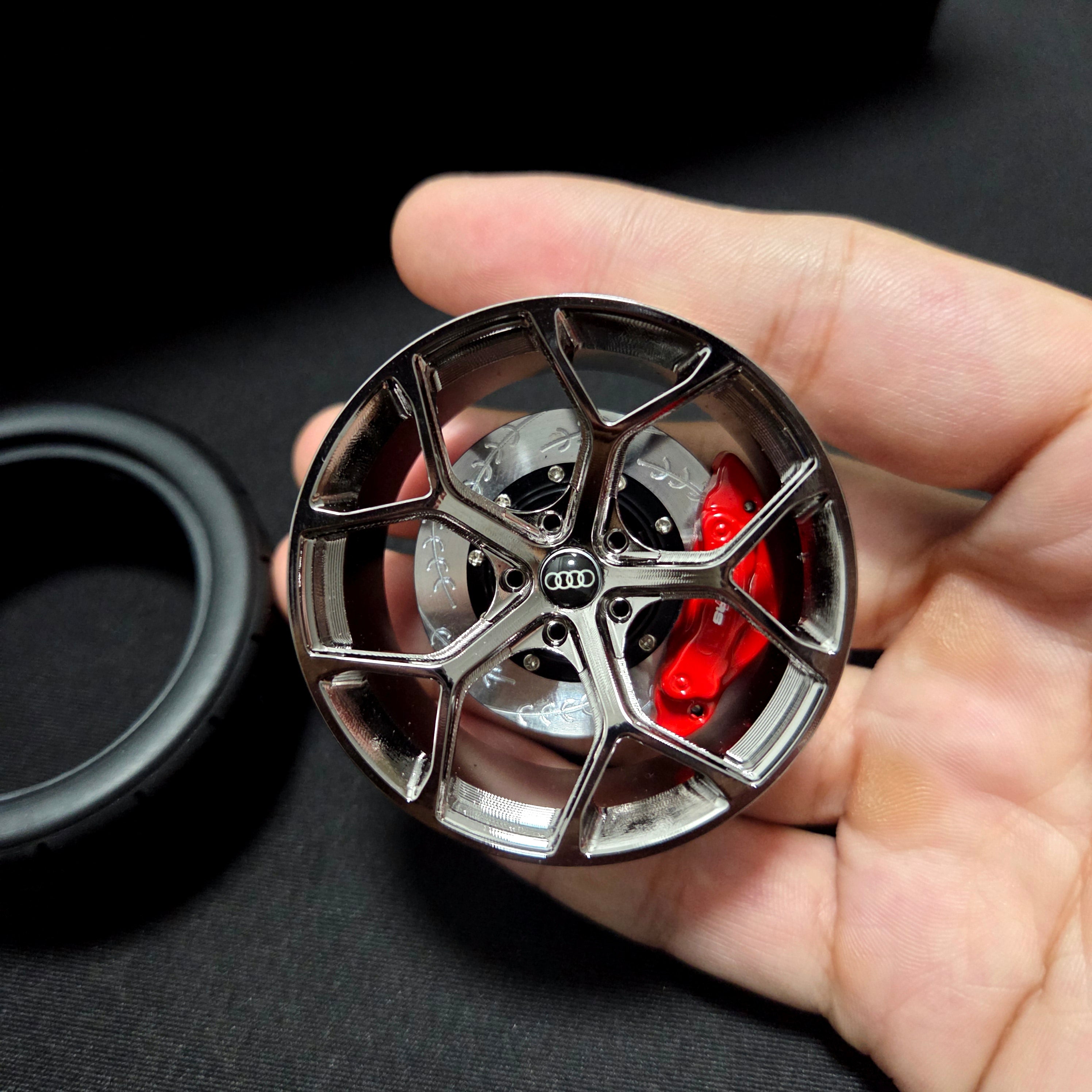 Forged Wheel Hub Car Air Vent Aromatherapy Ornament - Premium Car Culture & Tuning Inspired Freshener