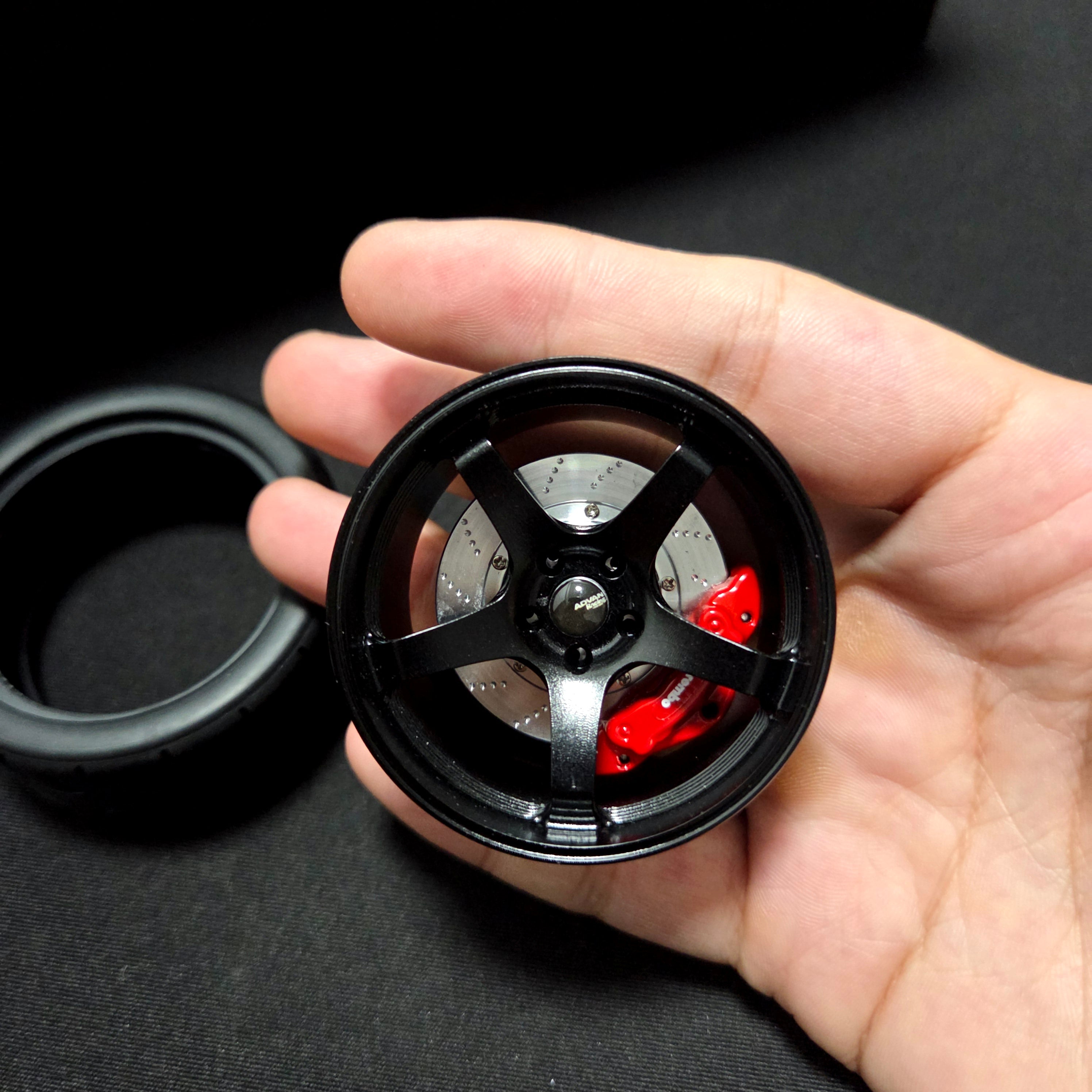 Forged Wheel Hub Car Air Vent Aromatherapy Ornament - Premium Car Culture & Tuning Inspired Freshener