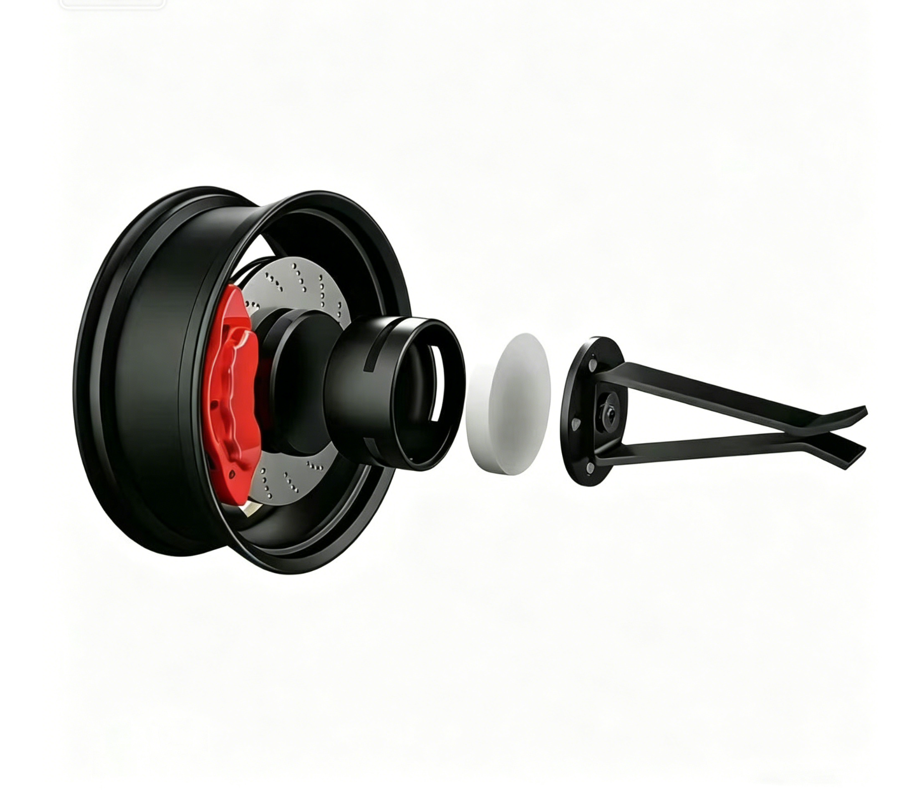 Forged Wheel Hub Car Air Vent Aromatherapy Ornament - Premium Car Culture & Tuning Inspired Freshener